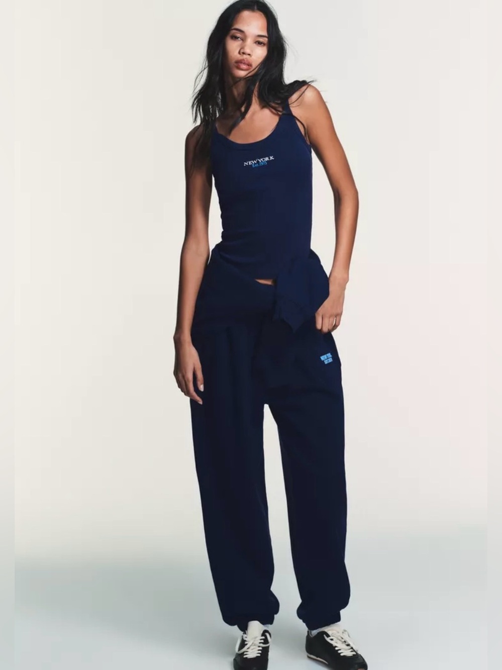 ZARA TEXT JOGGERS